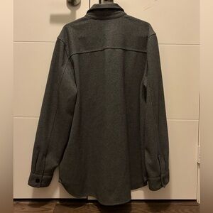 H&M Gray Lightweight Shirt Jacket